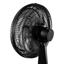 Ventilador de Mesa Mondial Super Power 6 Pás 30 cm Preto