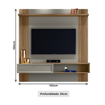 Painel Home para TV até 60 Polegadas 1,52m Linea Brasil Pitanga