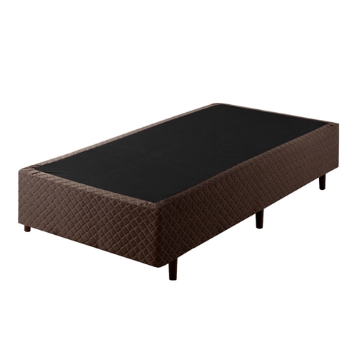 Base para Cama Box Solteiro Umaflex Atenas 88x188x42cm - Marrom