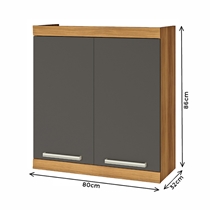 Armário Aéreo 80cm 2 Portas Nesher Burguesa Premium