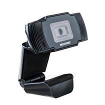 Webcam Office Multilaser AC339 720p USB - Preto