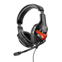 Headset Gamer Warrior Multilaser PH101 - Vermelho