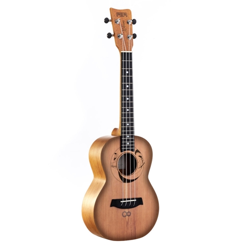 Ukulele Híbrido com Cajon Tenor FSA Maresias - Sunburst Cedro