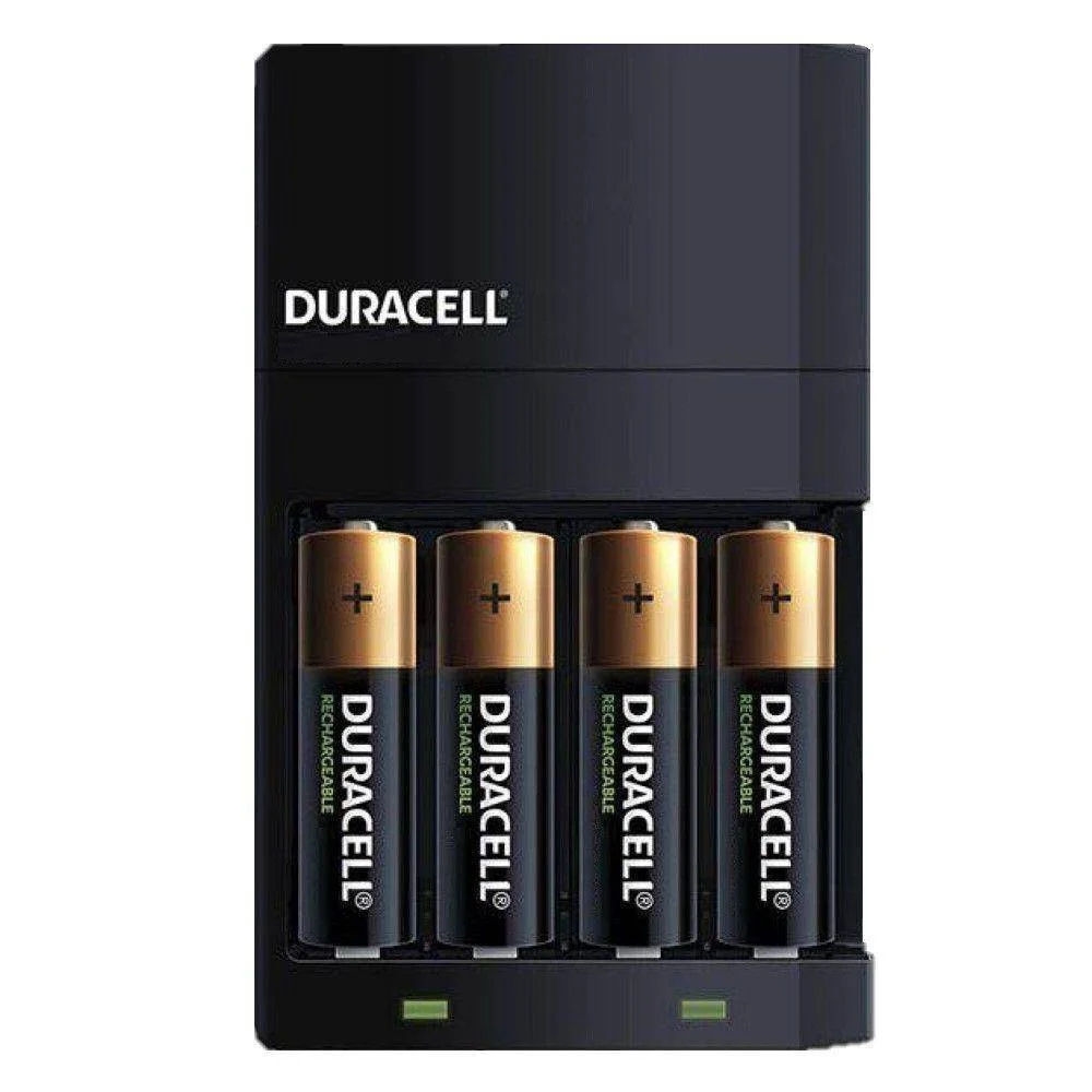 Carregador De Pilhas Duracell CEF14BR4 4UN AA AAA 1 2V Schumann