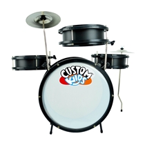 Bateria Infantil Custom Kids CKDM4 com 4 Peças