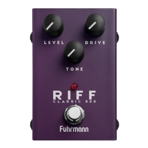 Pedal para Guitarra Fuhrmann Riff Classic 800 - Roxo