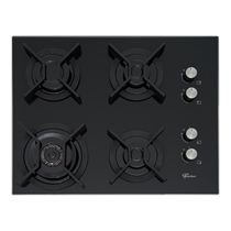 Cooktop 4 Bocas à Gás Fischer Infinity com Tripla Chama e Acendimento Superautomático Preto - Bivolt