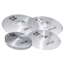 Kit de Pratos Stagg SX Silent