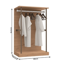 Closet 1 Cabideiro Blend Smart Tube 8201M - Angelin