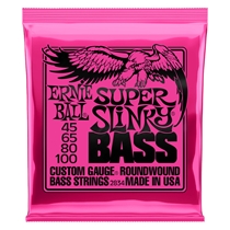 Encordoamento Para Baixo 4 Cordas Níquel Ernie Ball Super Slinky 045-100