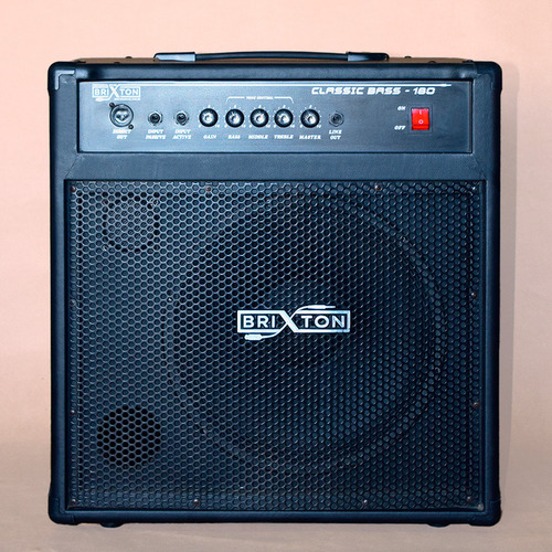 Amplificador para Baixo Brixton Classic Bass 180 180W RMS Preto - Bivolt