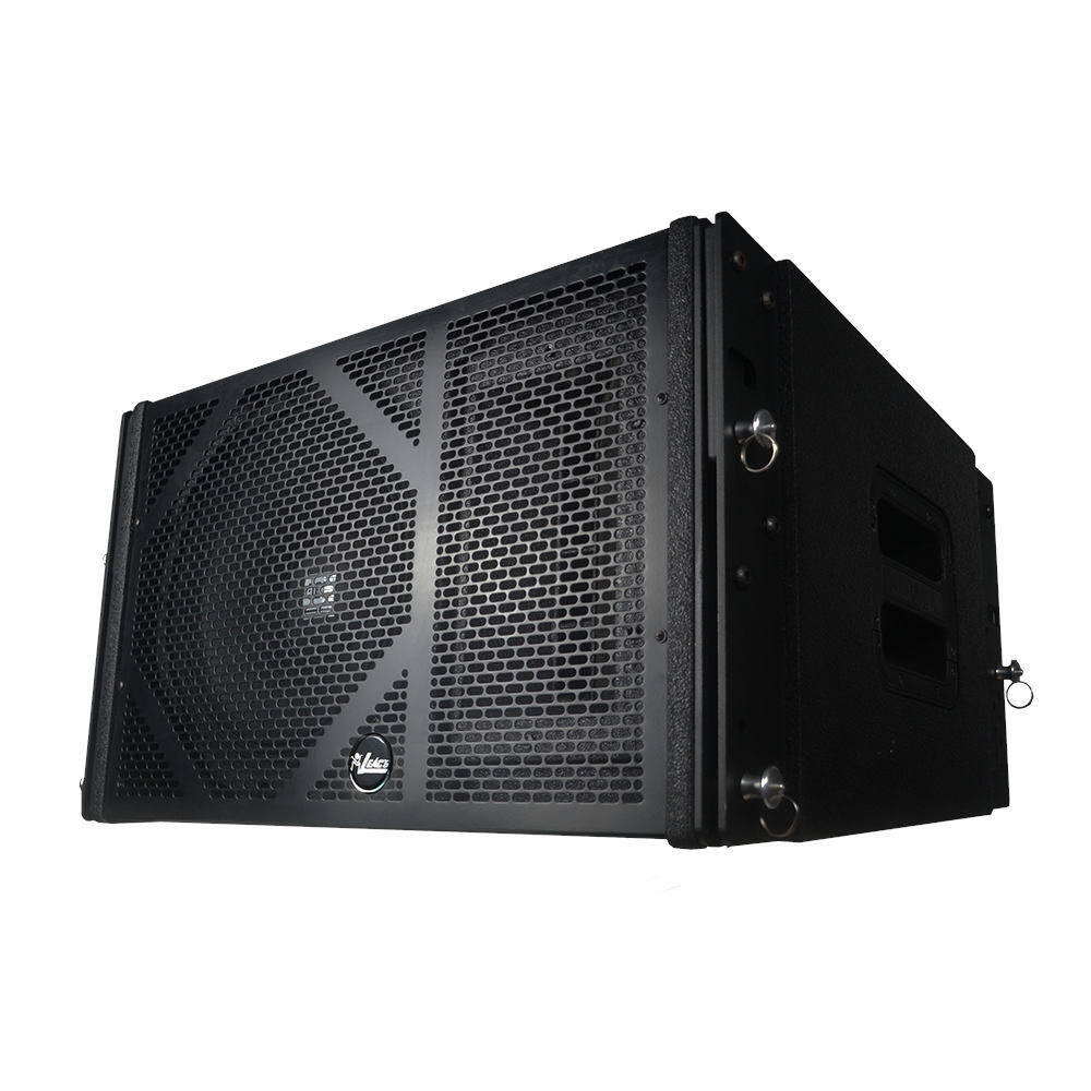 Caixa De Som Passiva Leacs Absoluto 112 500W RMS Preto Schumann