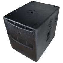 Subwoofer Ativo Leacs Power Sub Pro 1800 1500W RMS Preto - Bivolt