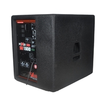 Subwoofer Ativo Leacs Power Sub Pro 1800 1500W RMS Preto - Bivolt