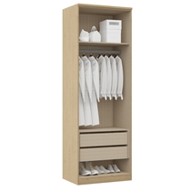 Guarda-Roupa Modulado 2 Portas 2 Gavetas Castro Elegance