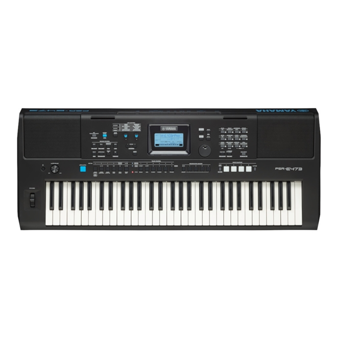 Teclado Yamaha PSR E473 61 Teclas Bivolt Preto Multisom