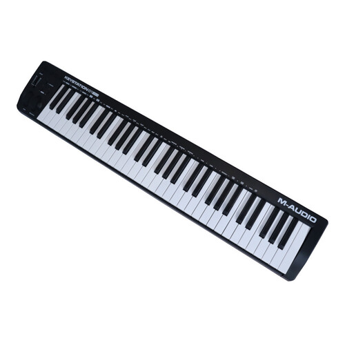 Teclado Controlador MIDI M-Audio Keystation MK3 61 Teclas - Preto