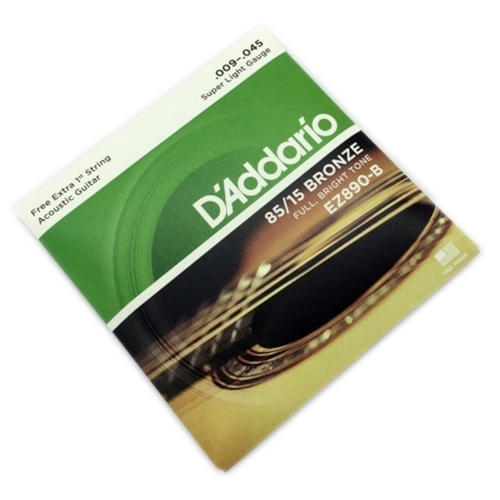 Encordoamento para Violão Aço D Addario 0.09 EZ890