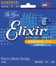 Encordoamento Elixir Guitarra 011 Medium