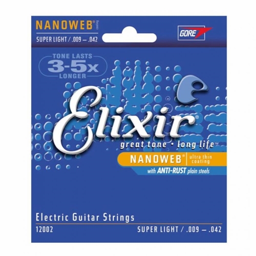 Encordoamento para Guitarra 0.09 Elixir Super Light