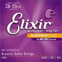 Encordoamento para Violão Aço 0.12 Elixir Light 3212