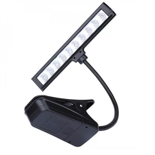 Luminária Para Leitura Andaluz Fl9030 com 10 Leds - Preto