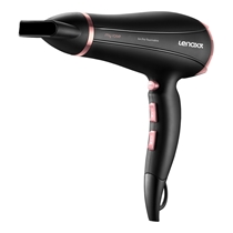 Secador de Cabelo Lenoxx Íon Pro Tourmaline PSC757 Preto/Rosa