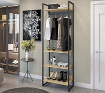 Closet 1 Cabideiro 4 Prateleiras Fitmobel Porto