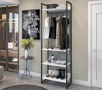 Closet 1 Cabideiro 4 Prateleiras Fitmobel Porto