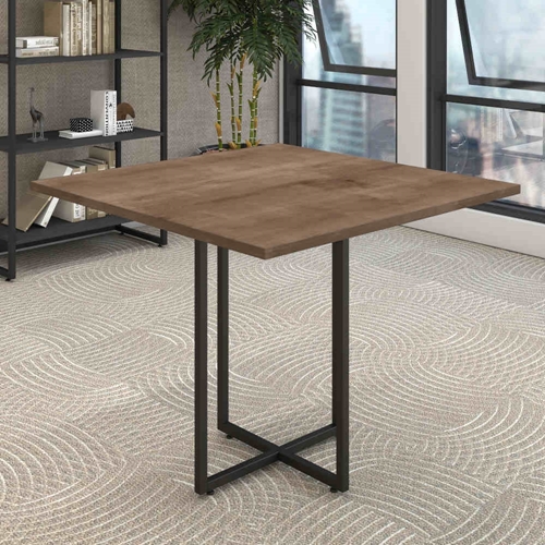 Mesa de Jantar 4 Lugares Fitmobel Seriema 90x90cm