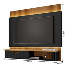 Painel para TV até 65 Polegadas 1,60m com Led Bechara Paris