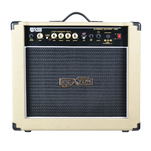 Amplificador para Guitarra Brixton Classic Guitar 100 1 Canal 50W RMS Creme Bivolt