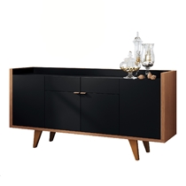 Buffet 4 Portas 2 Gavetas 160cm HB Móveis Melodia