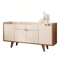 Buffet 4 Portas 2 Gavetas 160cm HB Móveis Melodia