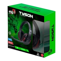 Headset Gamer ELG Orochi USB - Preto/Vermelho