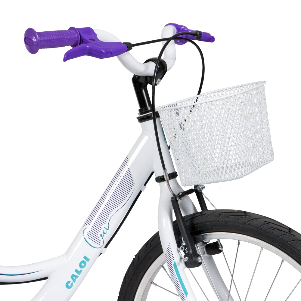 Bicicleta Caloi Ceci Aro 20 Freio V Brake V Branco Multisom