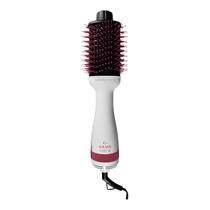 Escova Secadora Gama Italy Pink Brush Branco/Rosa/Preto