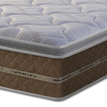 Colchão King Espuma D33 Umaflex Resistence 193x203x29cm - Marrom