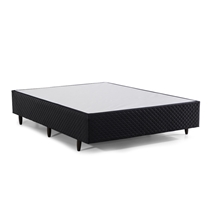 Base para Cama Box Casal Herval Idea 100% Poliéster 138x188x39cm - Preto