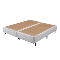 Base para Cama Box King Ecoflex Somie Poliéster 193x203x40cm - Cinza