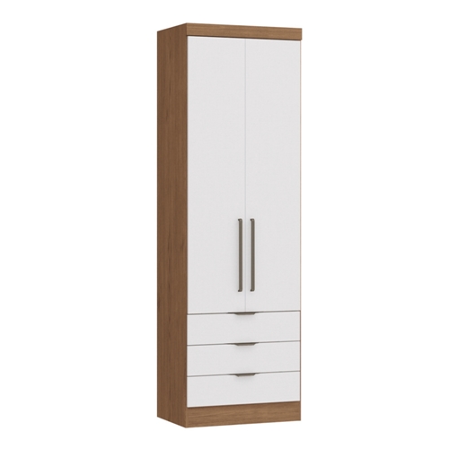 Guarda-Roupa Solteiro 2 Portas 3 Gavetas Castro Infinity 3821A