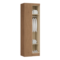 Guarda-Roupa Modulado de Canto Reto 1 Porta Castro Infinity 3807A