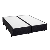 Base para Cama Box King Herval Meditare Poliéster 192x203x39cm - Preto