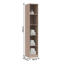 Quarto Modulado Casal 14 Peças Castro Requinte – Duna/Branco Line