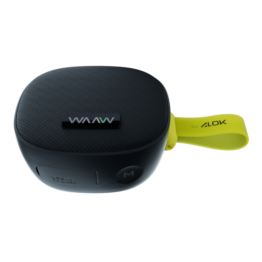 Caixa De Som Waaw By Alok Me Sb Bluetooth W Rms Pr Schumann