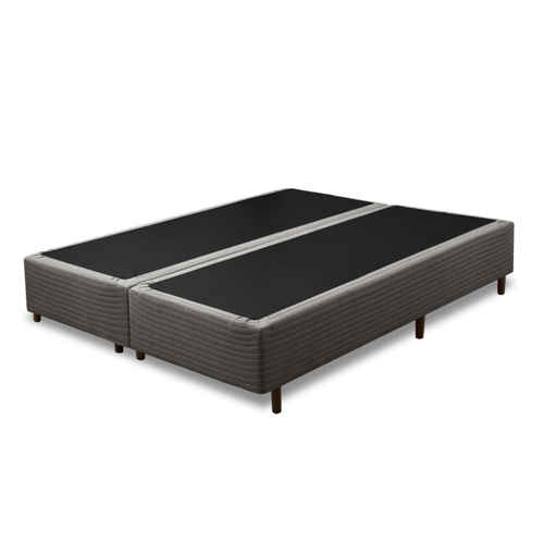 Base para Cama Box Queen Umaflex Harmony Poliéster 156x198x42cm – Cinza