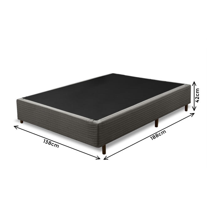 Base P Cama Box Casal Umaflex Harmony X X Cm Cin Schumann