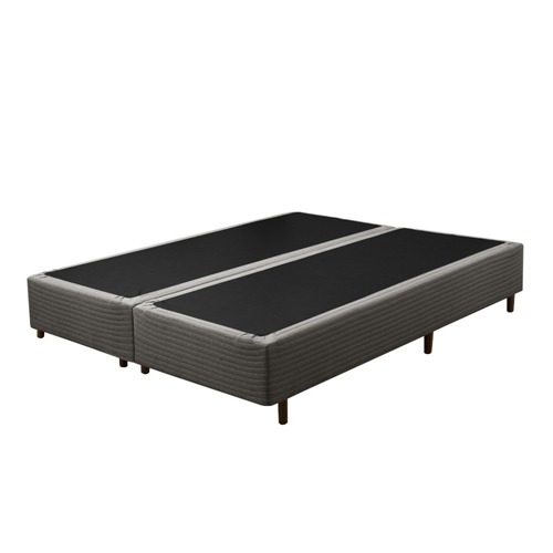 Base para Cama Box King Umaflex Harmony Poliéster 193x203x42cm – Cinza