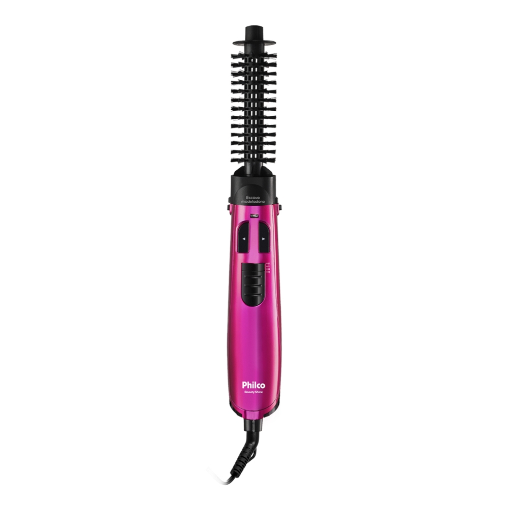 Escova Rotativa Philco Beauty Shine PEC07R 1100W Rosa Schumann