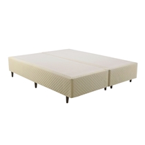 Base para Cama Box King Herval Idea Poliéster 198x203x39cm – Bege